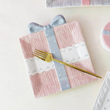 Cute Gift Box Ceramic Plate Aesthetic Bow Dessert Serving Dish