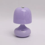 Mini Mushroom Night Lamp Cute LED Bedside Light with Soft Glow