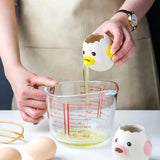 Cute Chick Egg Separator Fun Kitchen Tool for Egg Yolk & White Separation