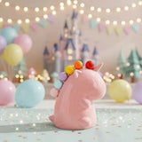 Cute Snack Pick Holder Cartoon Toothpick Dispenser with Fruit Forks