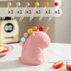 Cute Snack Pick Holder Cartoon Toothpick Dispenser with Fruit Forks