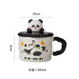 Cute Baby Panda Ceramic Mug Without Spoon