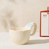 Cute Bow Handle Ceramic Coffee Mug