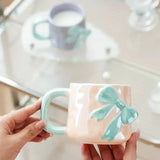 Luxury Bow Ceramic Coffee Mug