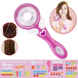 Automatic Hair Braid Kits Tool Electric Children DIY Braiding Hairstyle Twist Machine Makeup Toys For Girl