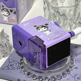 Cute Kawaii Manual Pencil Sharpener with Shavings Box