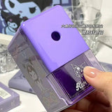 Cute Kawaii Manual Pencil Sharpener with Shavings Box