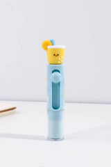 Cute Push Pull Stress Relief Eraser Kawaii Dessert & Bubble Tea Pencil Eraser for Kids