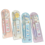 Cute Chiikawa Mechanical Pencil Set with HB Lead Refills Kawaii School & Office Stationery