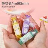 Cute Candy Bunny Correction Tape Roller Kawaii Mini White-Out Pen (4m x 5mm)
