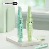 Cute Panda Correction Tape Set with 2 Refills 18m Kawaii Stationery for School & Office
