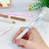 Peekaboo Cute Cat Click Retractable Gel Pen 0.5mm Smooth Writing Pen