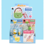 Cute Trendy Keychain Gel Pen 0.5mm Juice Coconut Lemon Kawaii Pen