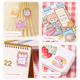 Kawaii Sticky Notes Set Cute Cartoon Memo Pads