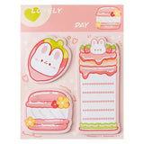 Kawaii Sticky Notes Set Cute Cartoon Memo Pads