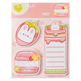 Kawaii Sticky Notes Set Cute Cartoon Memo Pads