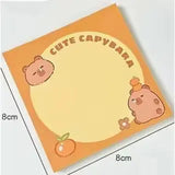 Capybara Sticky Notes Cute Memo Pads