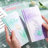 Bling Aesthetic Floral Notebook Sparkle Cover Journal