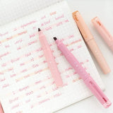 Pastel Pocket Highlighter Set Soft Aesthetic Markers (4pcs)