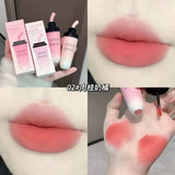 Milk Tea Cup Matte Lip GlazeSoft Velvet Lip Tint Long Lasting Blurred Lip Stain
