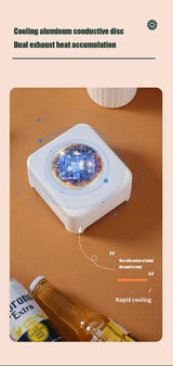 2 In 1 Smart Heater & Cooling Pad Mug With Gift Box