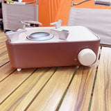Portable Outdoor Camping Gas Stove Professional Travel Picnic Butane Stove Lightweight & Compact Cooktop for Hiking & Survival