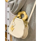 Cute Cartoon Tote Bag for Kids Outdoor Portable Crossbody Handbag
