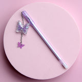 Glitter Decor Neutral Pens Cute Ballpoint Pens for Office & School Use