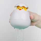 Kids Bath Toys Baby Cute Duck Penguin Egg Water Spray Sprinkler