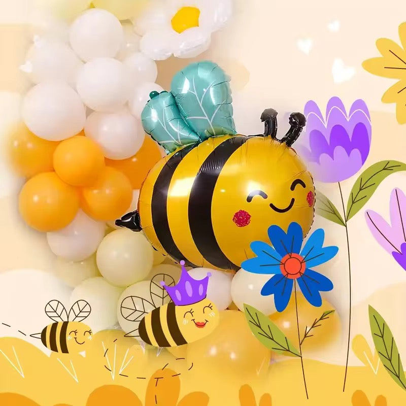 Bee Theme Balloon Garland Kit 118 Pcs Party Decoration Set