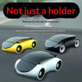 Creative Car-Shaped Phone Holder Stand Adjustable Desktop Car Dashboard Mobile Stand
