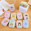 Random Design Cute Cartoon Mini Storage Pouch Portable Zipper Coin Purse & Earphone Organizer
