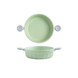 Pastel Ceramic Baking Dish with Handles Cute Oven-to-Table Serving & Casserole Tray