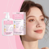 Hoygi 5-in-1 Hydrating Facial Cleanser Hyaluronic Acid, Niacinamide, Vitamin C, Vitamin E & Collagen Face Wash (100ml)