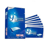 9D White Teeth Whitening Strips Professional Whitening Strips for Brighter Teeth (14 Strips / 7 Treatments)