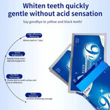 9D White Teeth Whitening Strips Professional Whitening Strips for Brighter Teeth (14 Strips / 7 Treatments)