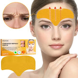 Forehead Wrinkle Patch Hydrating Forehead Care Patches for Smoother-Looking Skin (10 PCS)