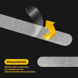 Anti-Slip Bathtub Safety Strips with Scraper Waterproof Non-Skid Grip Tape Set for Bathroom, Stairs & Pools