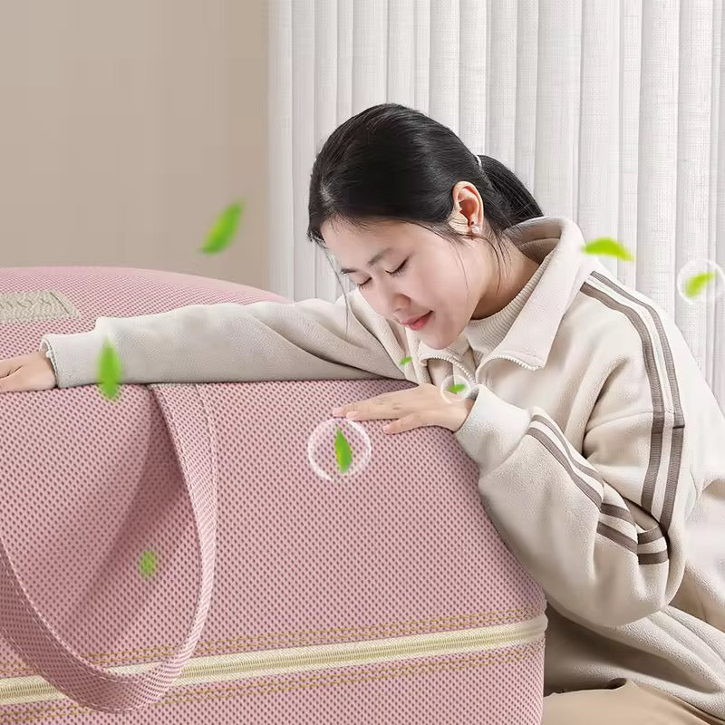 Eco Friendly Heavy Duty Quilt Storage Bag Reusable Large Moving Organizer