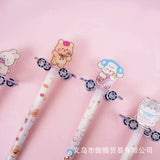 Cute Animal Spinner Gel Pen 0.5mm Black Ink Kawaii Fidget Pen