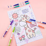 Double Ended Erasable Highlighter Set 6