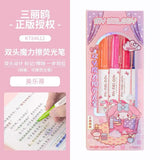Double Ended Erasable Highlighter Set 6