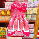 Cute Lipstick Style Sliding Eraser Kawaii Push-Up Eraser for School & Office