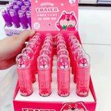 Cute Lipstick Style Sliding Eraser Kawaii Push-Up Eraser for School & Office