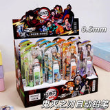 Demon Slayer Inspired 0.5mm Mechanical Pencil Set with Eraser & Lead Refills Anime School Stationery