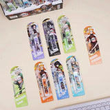 Demon Slayer Inspired 0.5mm Mechanical Pencil Set with Eraser & Lead Refills Anime School Stationery