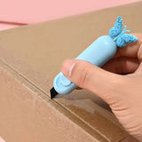 Butterfly Mini Utility Cutter Knife Cute Retractable Box Cutter for Crafts, Office & School