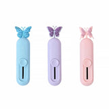 Butterfly Mini Utility Cutter Knife Cute Retractable Box Cutter for Crafts, Office & School