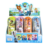 Zootopia Inspired 0.5mm Mechanical Pencil Set with Eraser & Lead Refills Cute Cartoon Stationery for Kids & Students
