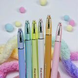 Hug Warmth Pom Pom Gel Pen 0.5mm Cute Retractable Smooth Writing Pen